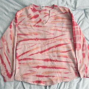 Victoria's Secret PINK Tie-dye Pullover Sweatshirt